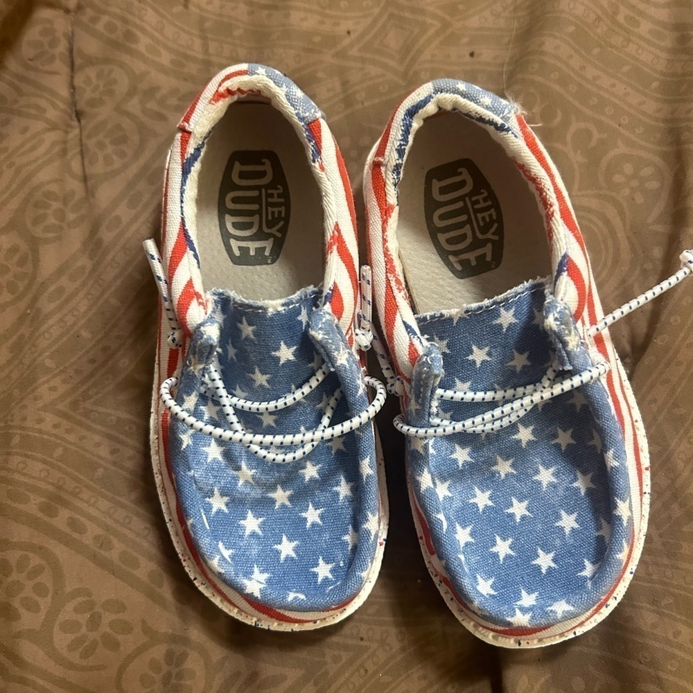 Hey dude shoes patriotic